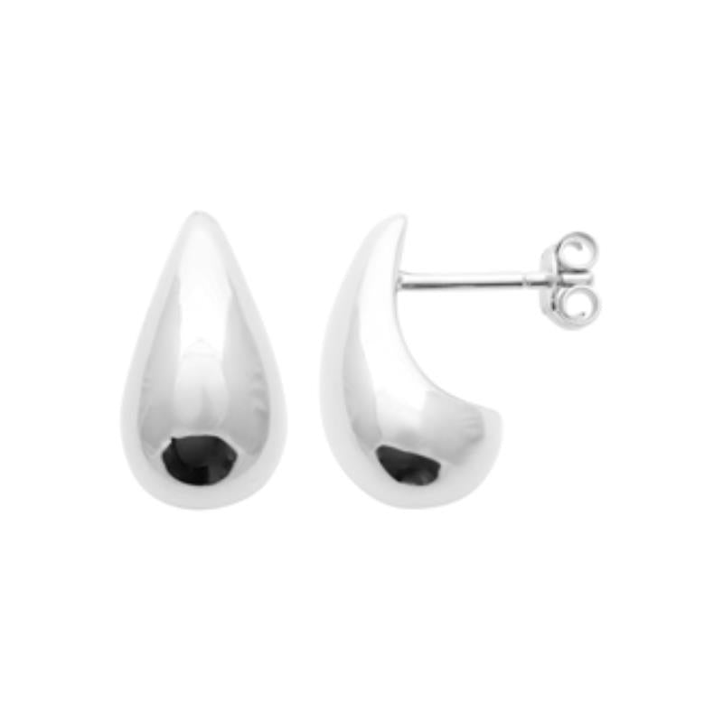 Coque de Nacre Puces d'oreilles argent 73055700