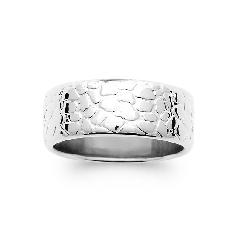 Coque de Nacre Bague plaqué argent 40003400