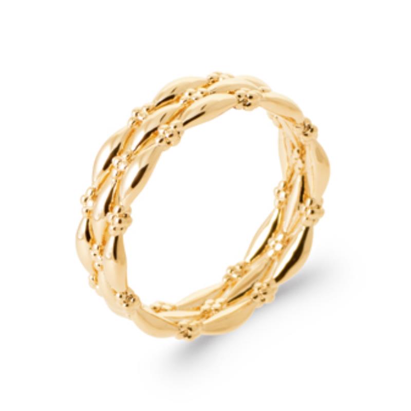 Coque de Nacre Bague plaqué or 2979800