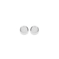 Coque de Nacre Puces d'oreilles argent 7549900