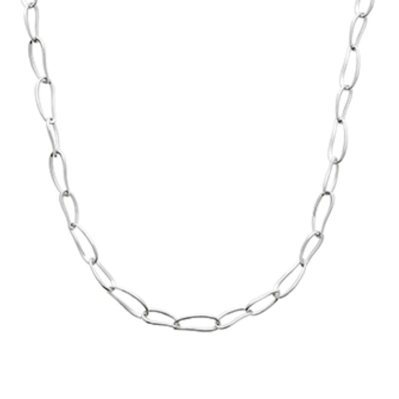 Coque de Nacre Collier argent 721822