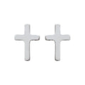 Coque de Nacre Puces d'oreilles argent 142114