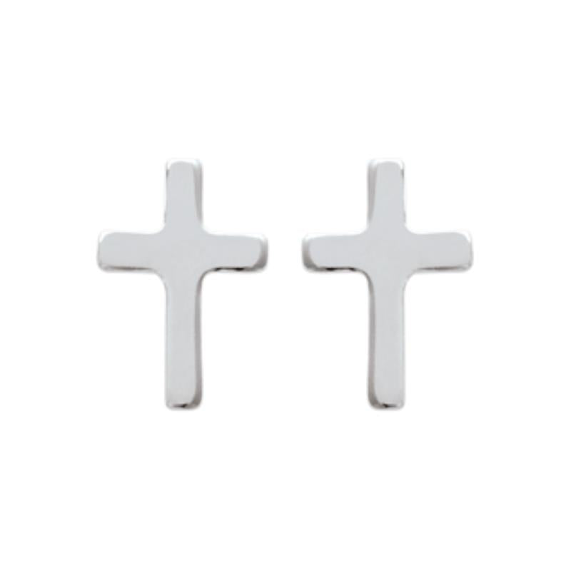 Coque de Nacre Puces d'oreilles argent 142114