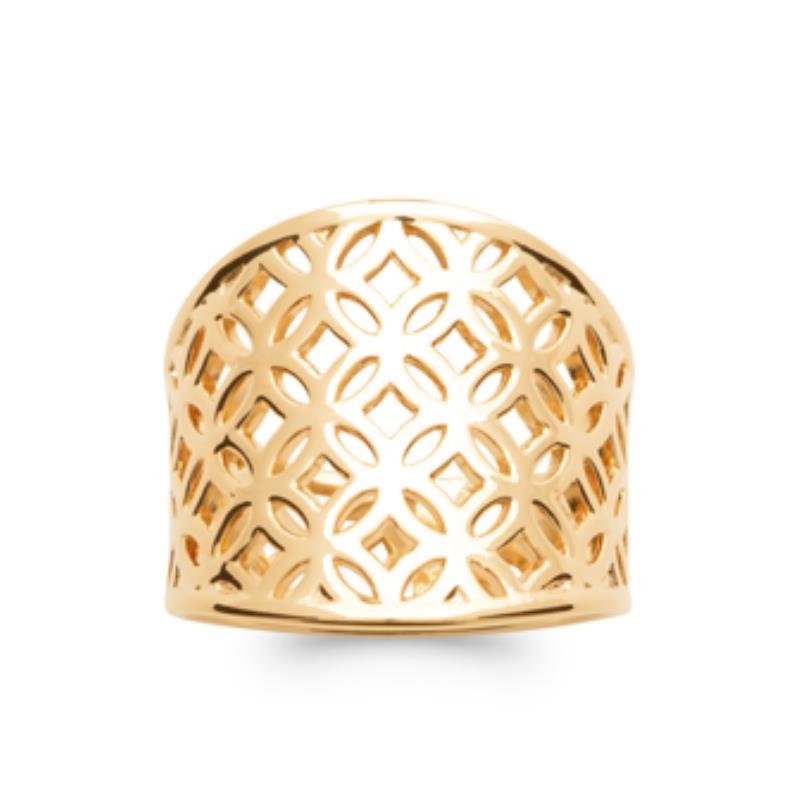 Coque de Nacre Bague plaqué or 2995300