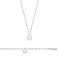 Coque de Nacre Collier argent 721890