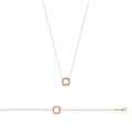 Coque de Nacre Collier plaqué or 973788
