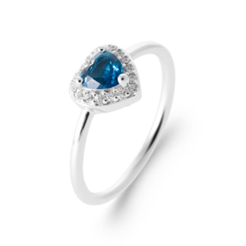 Coque de Nacre Bague solitaire argent 1972940