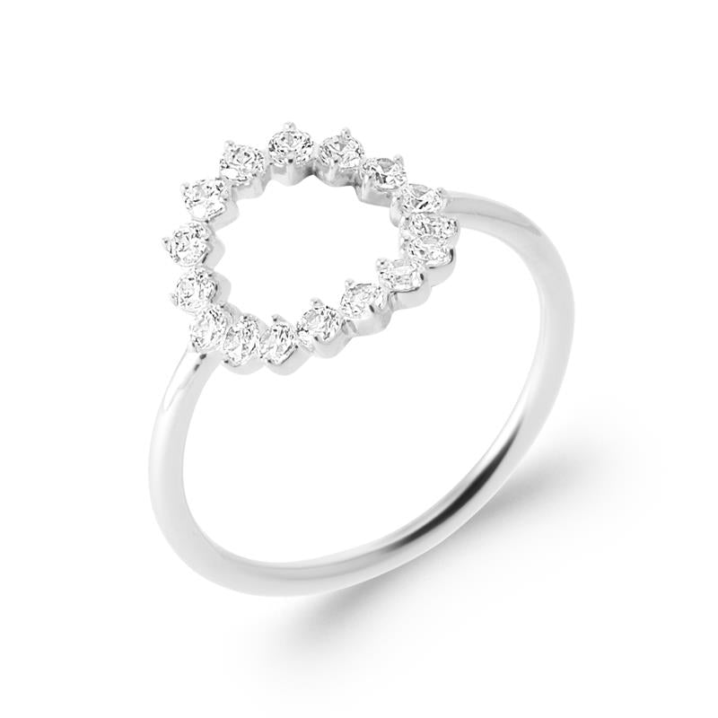 Coque de Nacre Bague argent 10006010