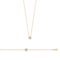 Coque de Nacre Collier plaqué or 973686