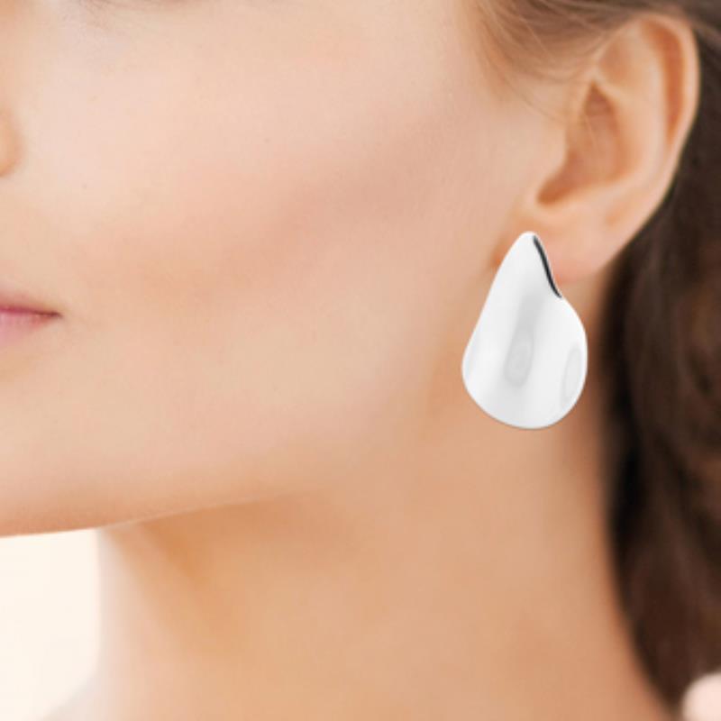 Coque de Nacre Boucles d'oreilles acier 3123700