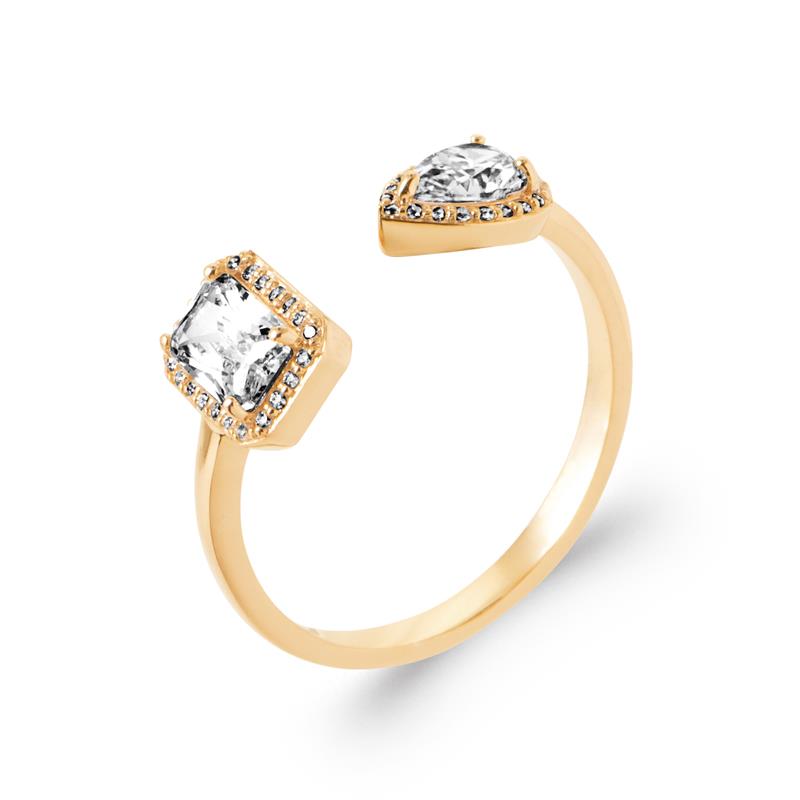 Coque de Nacre Bague plaqué or 20015310
