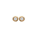 Coque de Nacre Boucles d'oreilles plaqué or 25115102