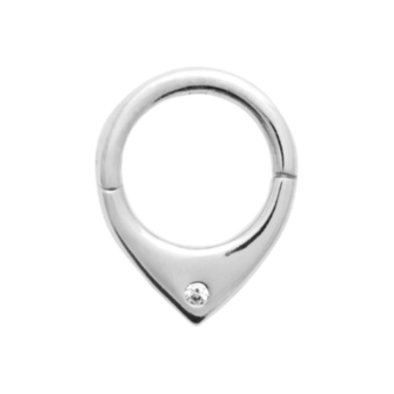 Coque de Nacre Créoles argent 1677810