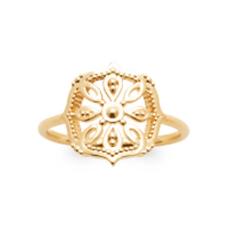 Coque de Nacre Bague plaqué or 2975700