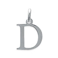 Coque de Nacre Pendentif initiale argent 1875004