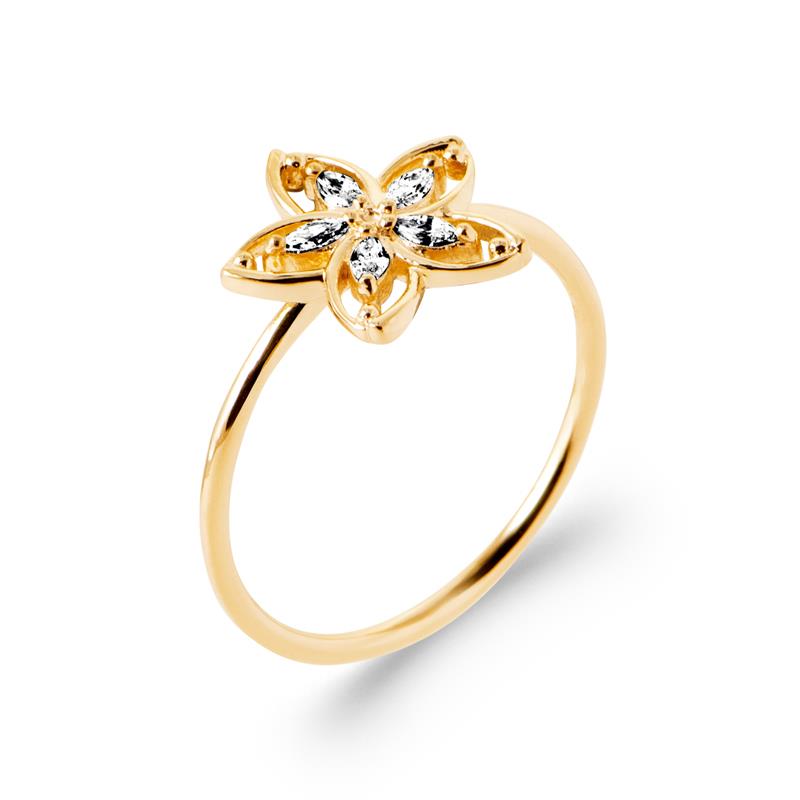Coque de Nacre Bague plaqué or 20014910