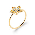 Coque de Nacre Bague plaqué or 20014910