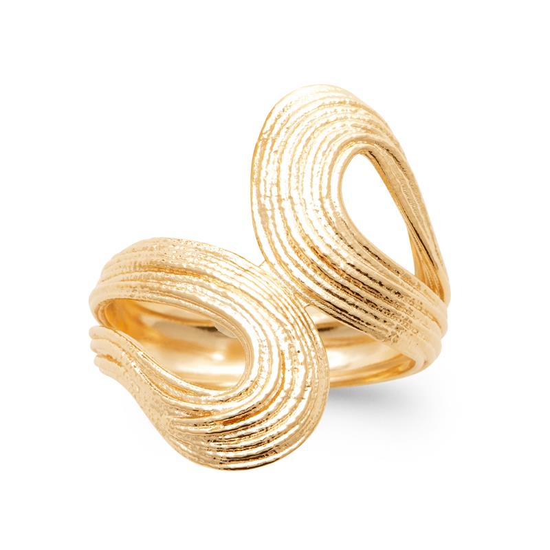 Coque de Nacre Bague plaqué or 20015700