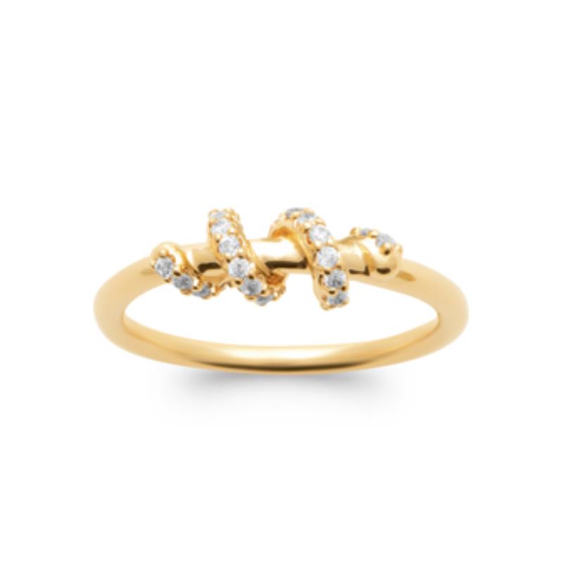 Coque de Nacre Bague plaqué or 2983610