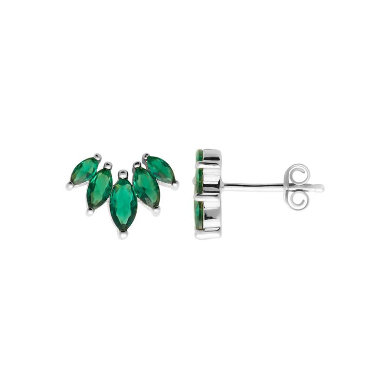 Coque de Nacre Puces d'oreilles argent 13024950
