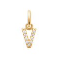 Coque de Nacre Pendentif initiale plaqué or 2776722