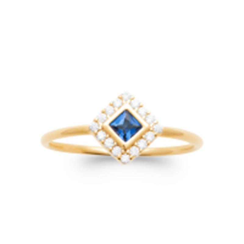 Coque de Nacre Bague solitaire plaqué or 2972840