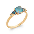 Coque de Nacre Bague plaqué or 2908560