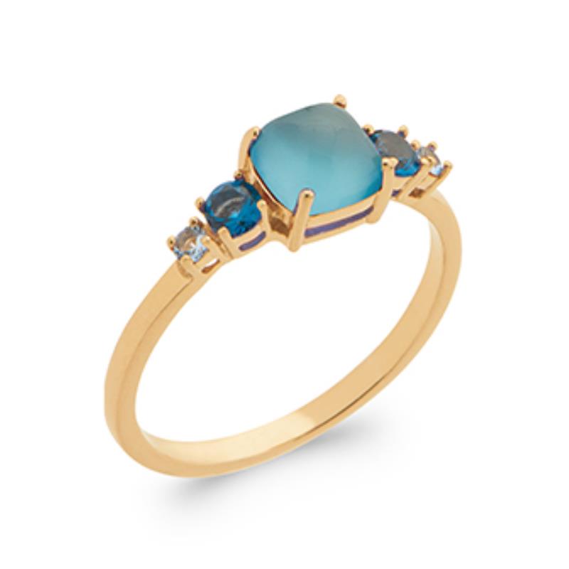Coque de Nacre Bague plaqué or 2908560