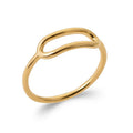 Coque de Nacre Bague plaqué or 2911300