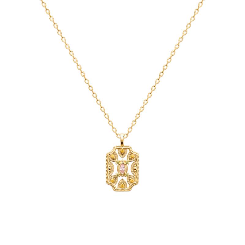 Coque de Nacre Pendentif plaqué or 2792805
