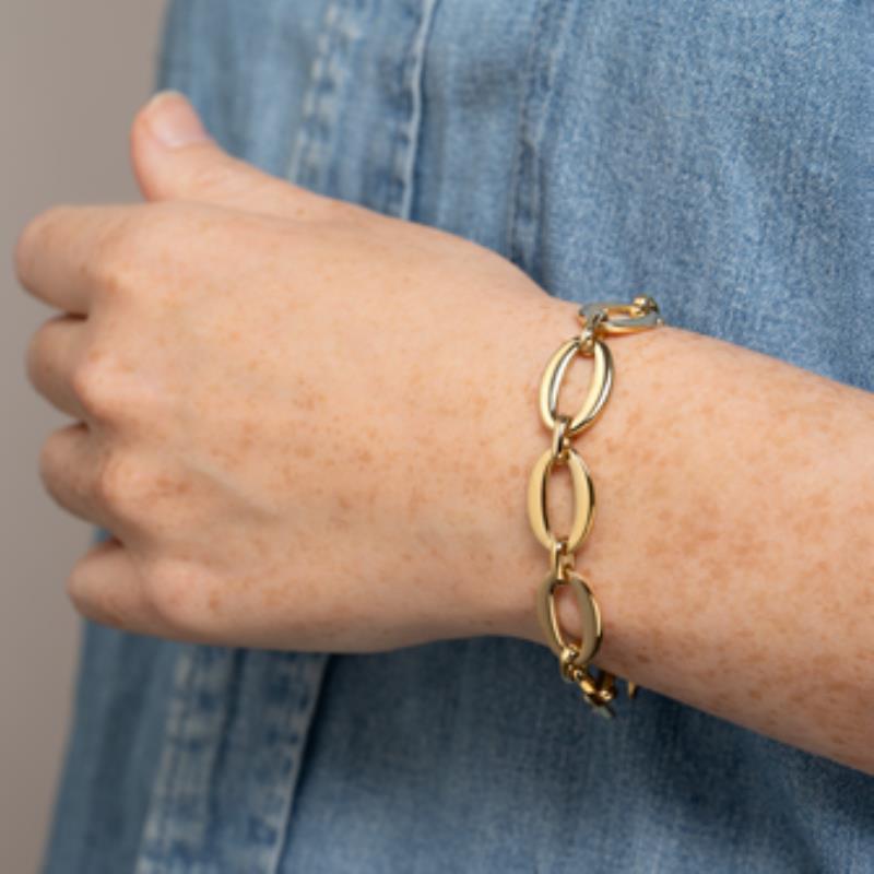 Izee Bracelet acier doré 312184