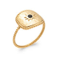 Coque de Nacre Bague plaqué or 2901007