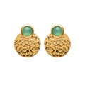 Coque de Nacre Boucles d'oreilles plaqué or 2556150