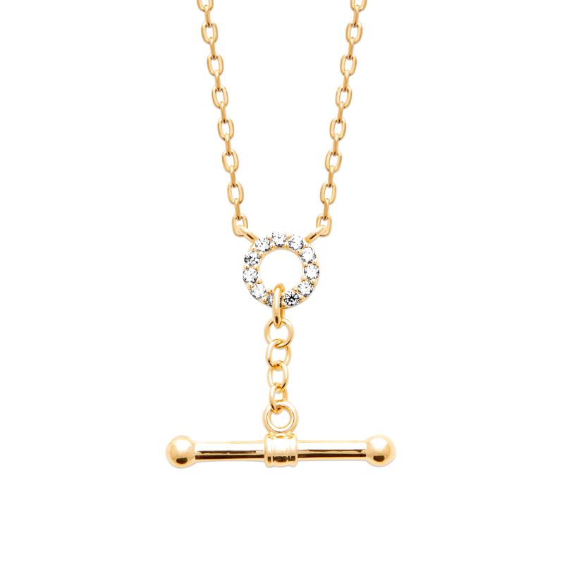 Coque de Nacre Collier plaqué or 974484