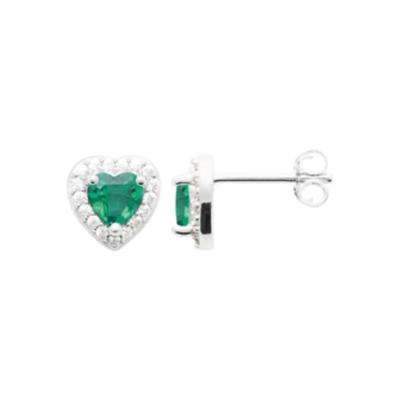 Coque de Nacre Puces d'oreilles argent 13046450
