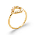Coque de Nacre Bague plaqué or 2951010