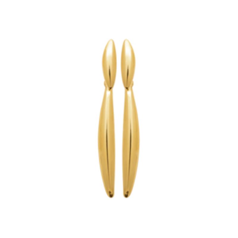 Coque de Nacre Boucles d'oreilles acier doré 3116009