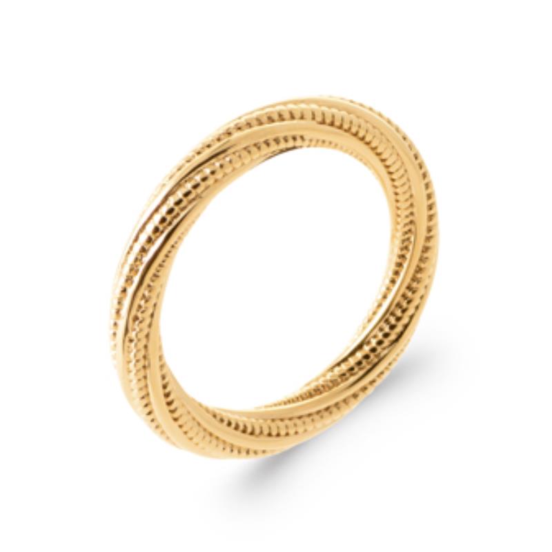 Coque de Nacre Bague plaqué or 2962300