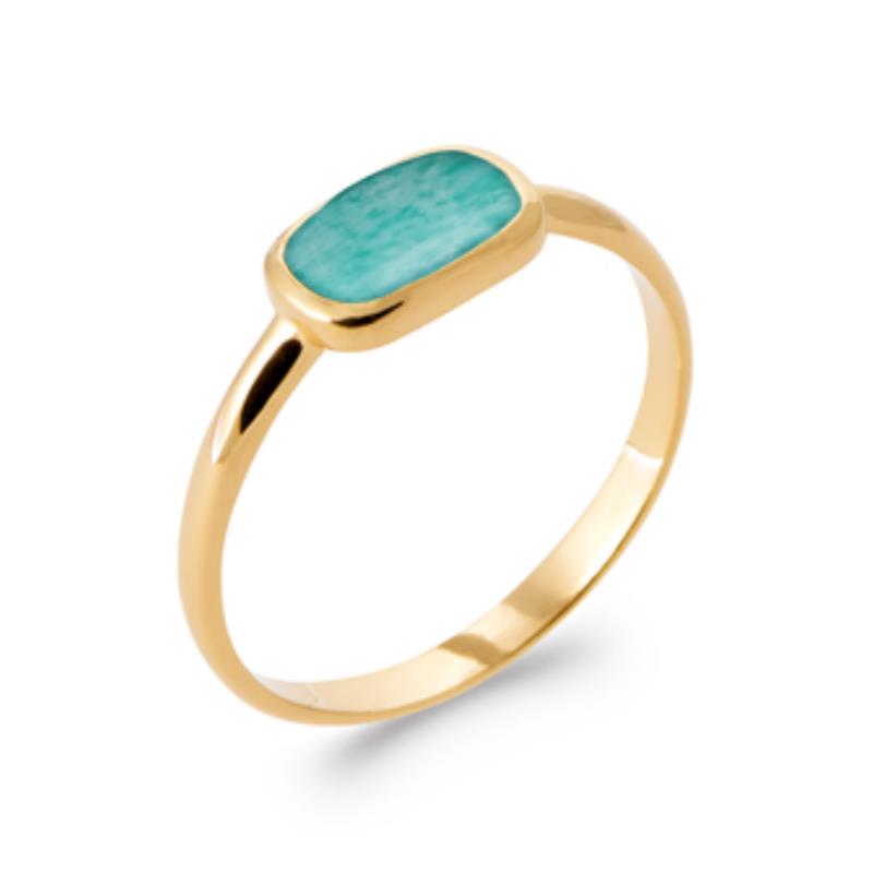 Coque de Nacre Bague plaqué or 2923760