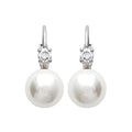 Coque de Nacre Boucles d'oreilles argent 14285014