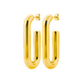Izee Boucles d'oreilles acier doré 3116209