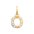 Coque de Nacre Pendentif initiale plaqué or 2776715