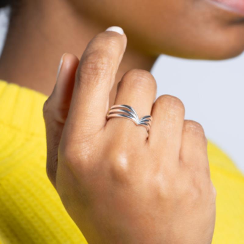 Coque de Nacre Bague argent 7976600