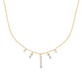 Coque de Nacre Collier plaqué or 973474