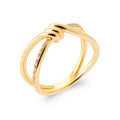 Coque de Nacre Bague plaqué or 2984810