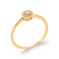 Coque de Nacre Bague plaqué or 2994010