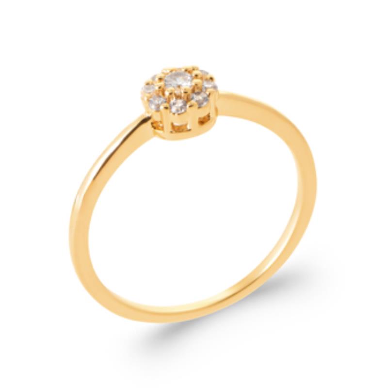 Coque de Nacre Bague plaqué or 2994010