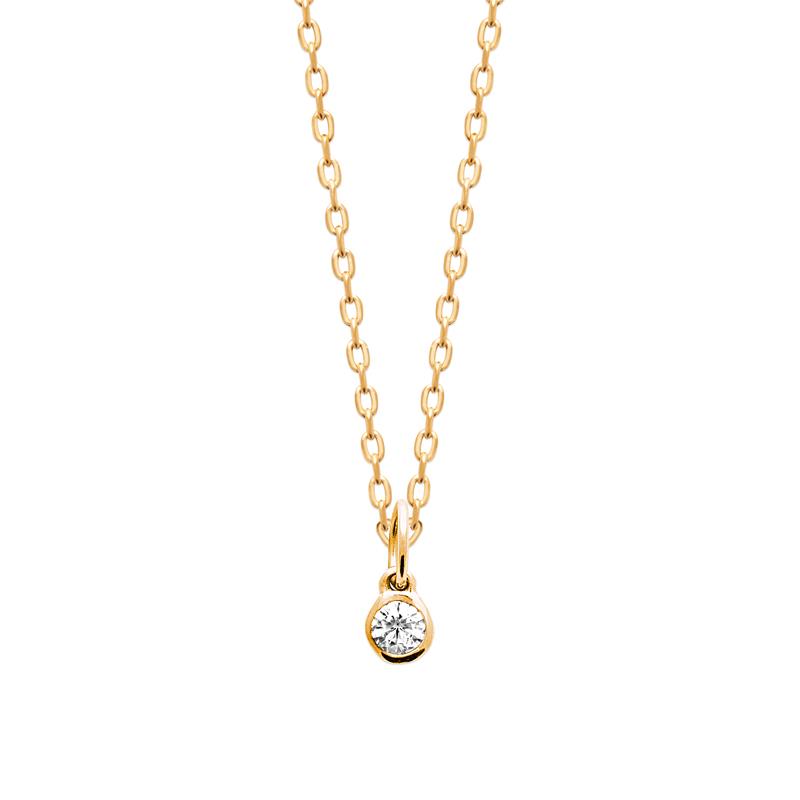 Coque de Nacre Collier plaqué or 974441