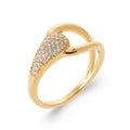 Coque de Nacre Bague plaqué or 2995010