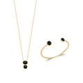 Coque de Nacre Collier plaqué or 973378